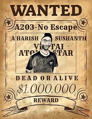 A203-No Escape Poster