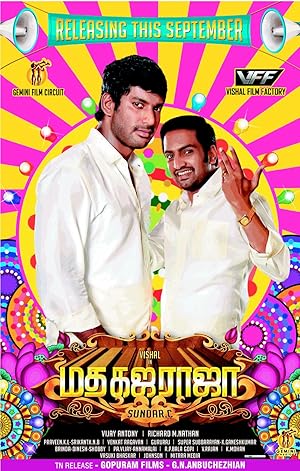 Madha Gaja Raja Poster