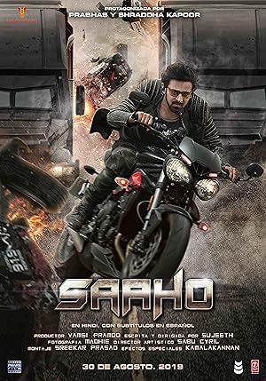 Saaho Poster